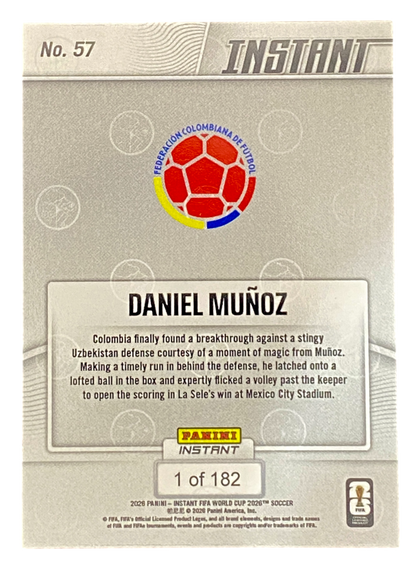 2026 Panini Instant Daniel Muñoz FIFA World Cup