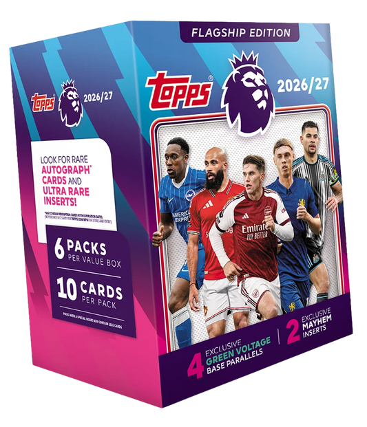 2026-2027 Caja Topps Premier League Flagship Value