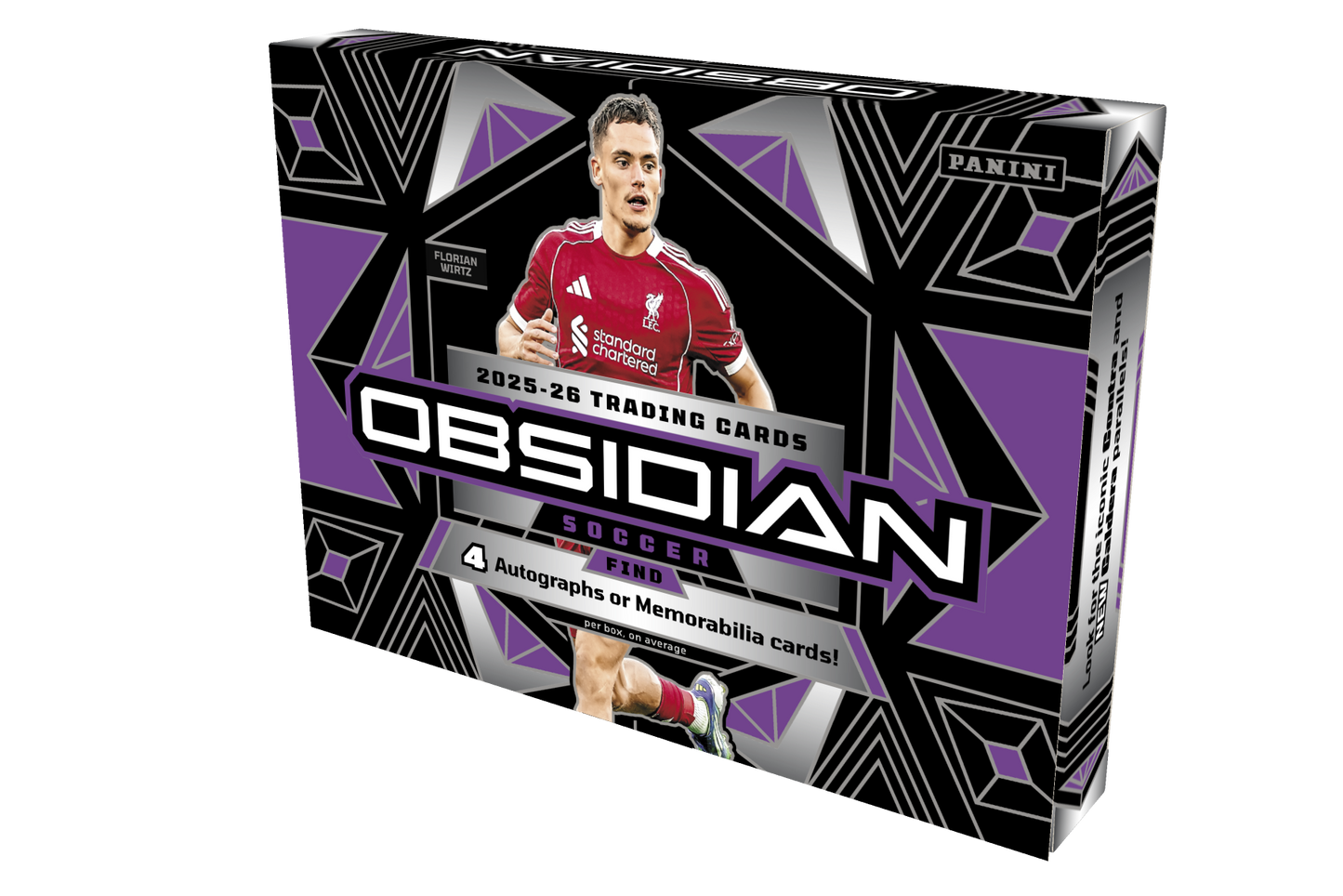 2025-26 Caja Panini Obsidian Soccer - Preorden