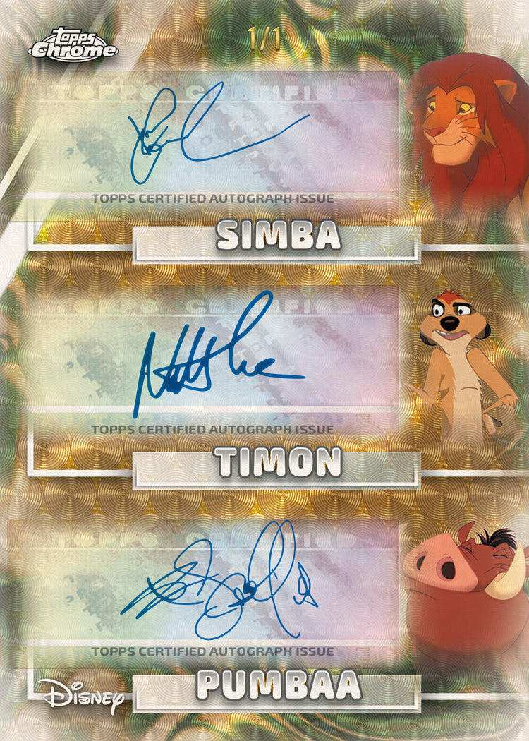 2026 Caja Topps Chrome Disney, Hobby - Preorden