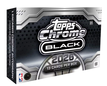 2025-26 Topps Chrome Black Basketball - Preorden