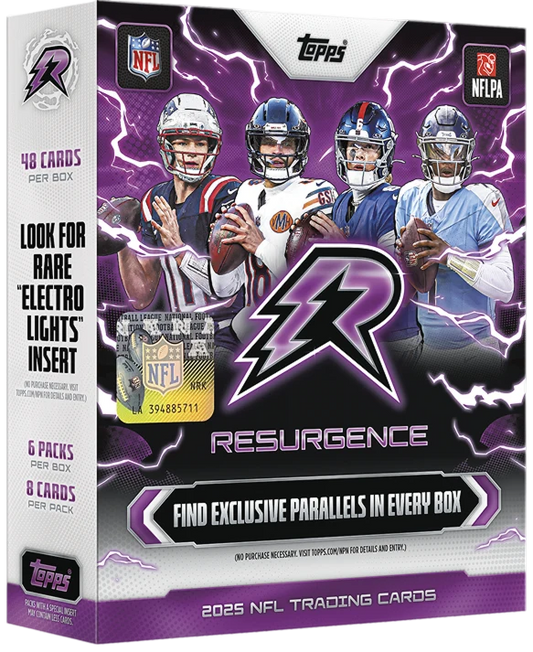 2025 Caja Topps NFL Resurgence Mega Box