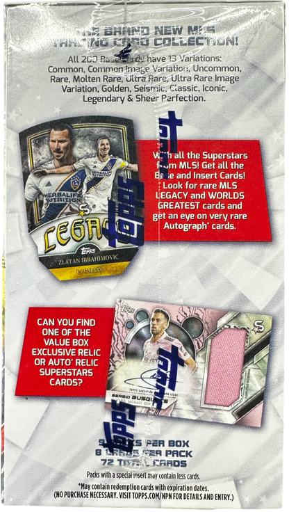 Caja Topps MLS Superstars Value 2024