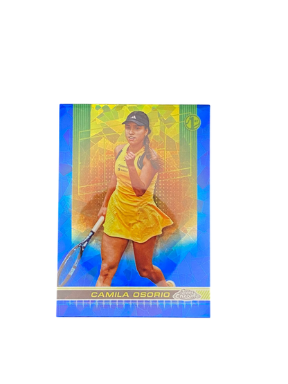 Camila Osorio, Topps Chrome Tennis, Saphire Blue, 2024