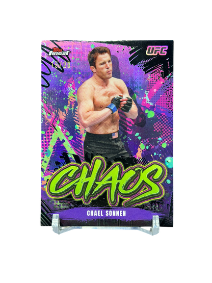 Chael Sonnen, Topps Finest UFC, Chaos, 15-25, 2024