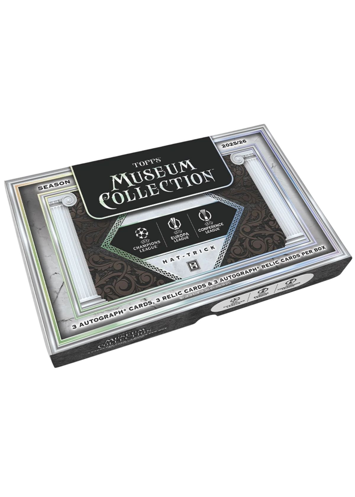 2025-2026 (Hat Trick) Caja Topps Museum Collection UEFA - Preorden