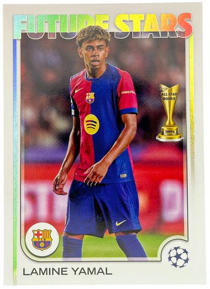 2024-25 Topps Flagship UEFA Lamine Yamal Future Stars