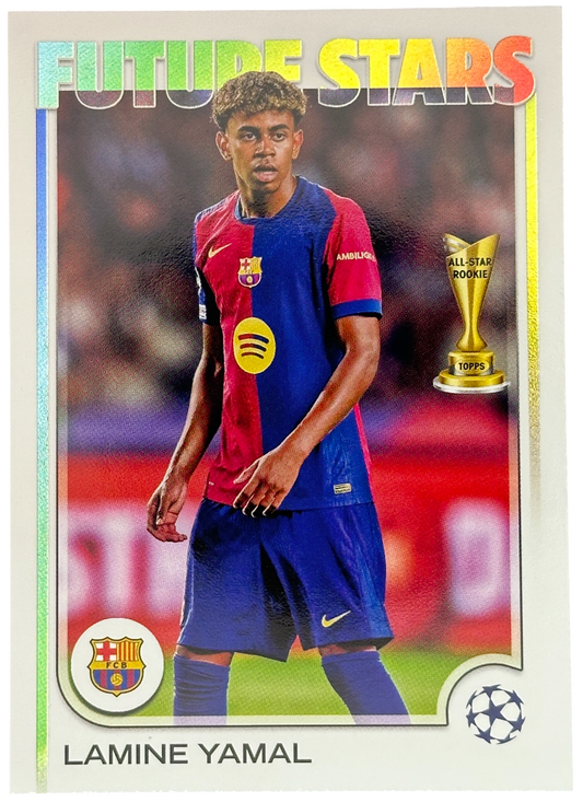 2024-25 Topps Flagship UEFA Lamine Yamal Future Stars