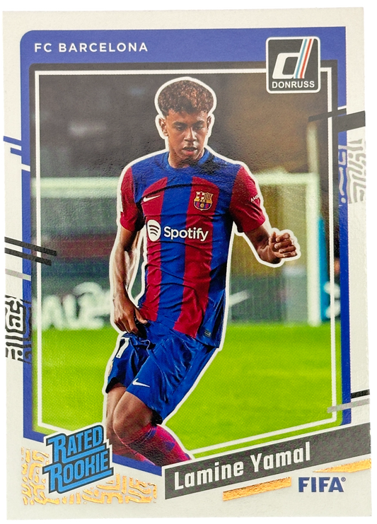 2023-24 Panini Donruss Soccer Lamine Yamal Rated Rookie