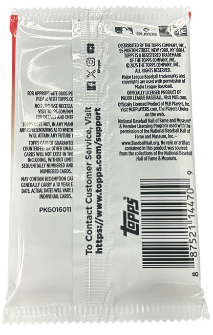 2025 Sobre MLB-UPDATE SERIES Hobby