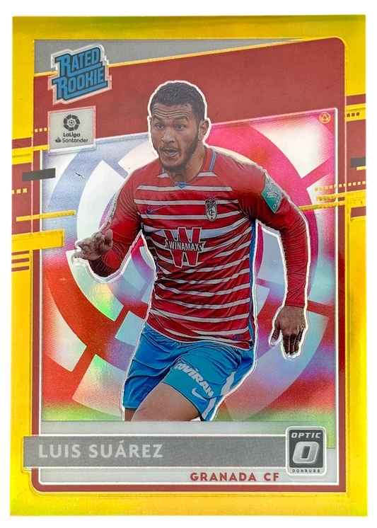 2020-21 Panini Donruss Optic Luis Suarez Gold 05/10