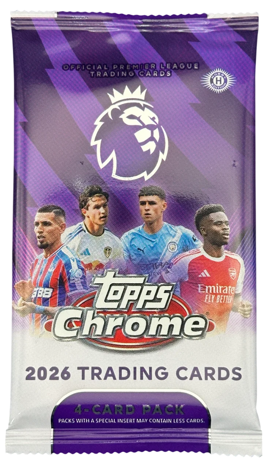2026 Sobre Topps Chrome Premier League Hobby