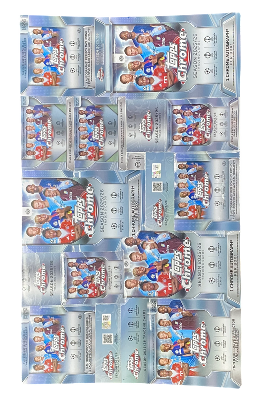 Tapete para break, Breaking Mat - Topps Chrome UEFA
