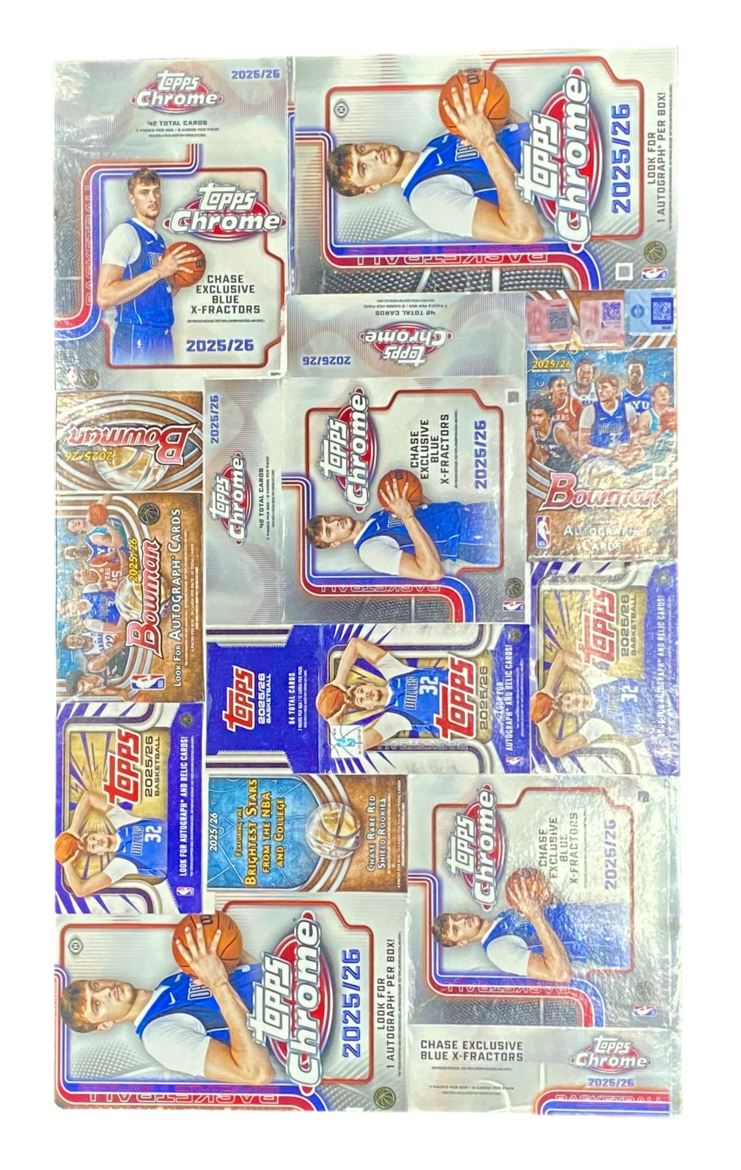 Tapete para break, Breaking Mat - Topps Chrome NBA/ Bowman NBA