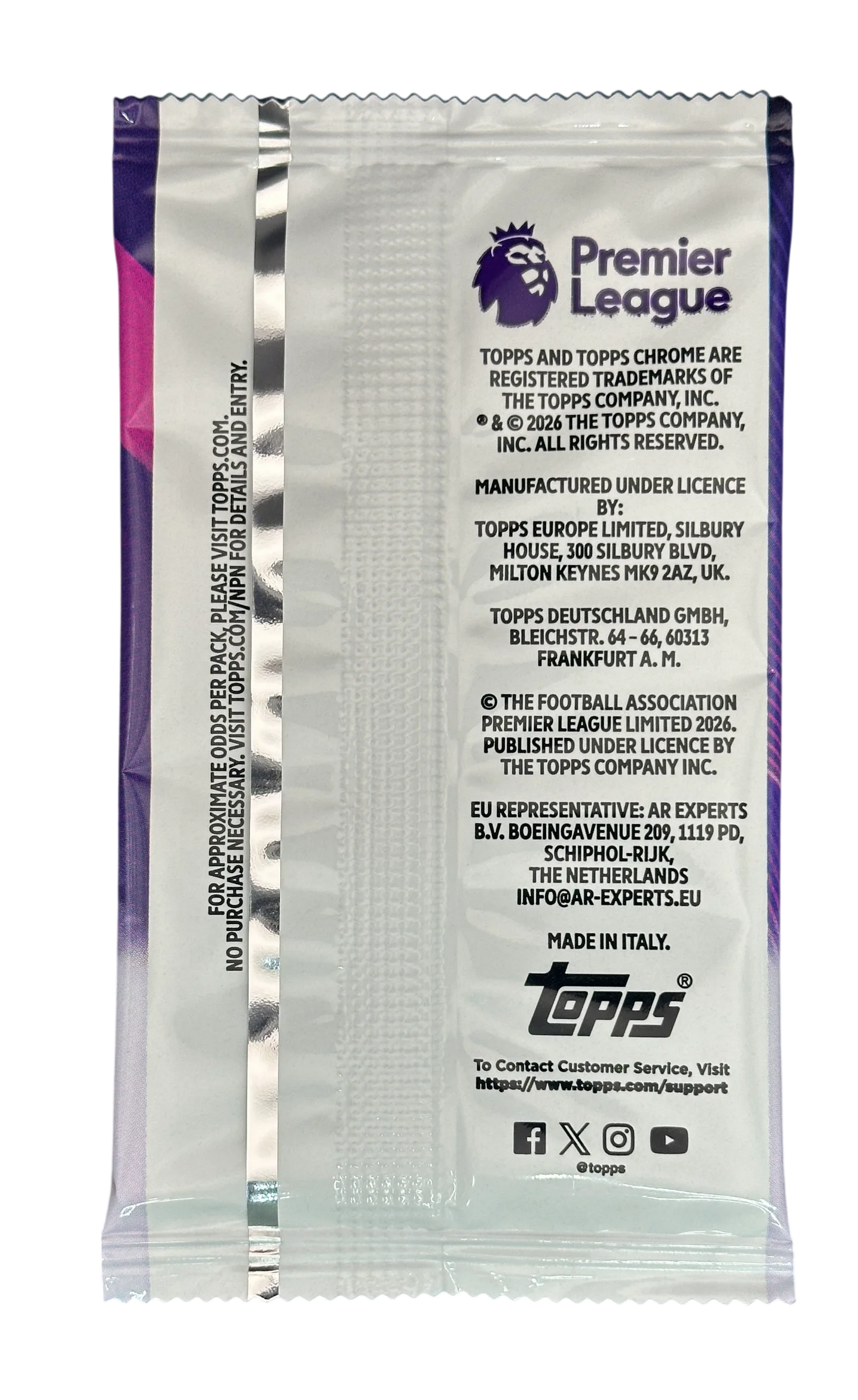 2026 Sobre Topps Chrome Premier League Value