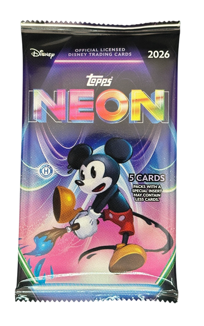 2025 Sobre Topps Disney Neon