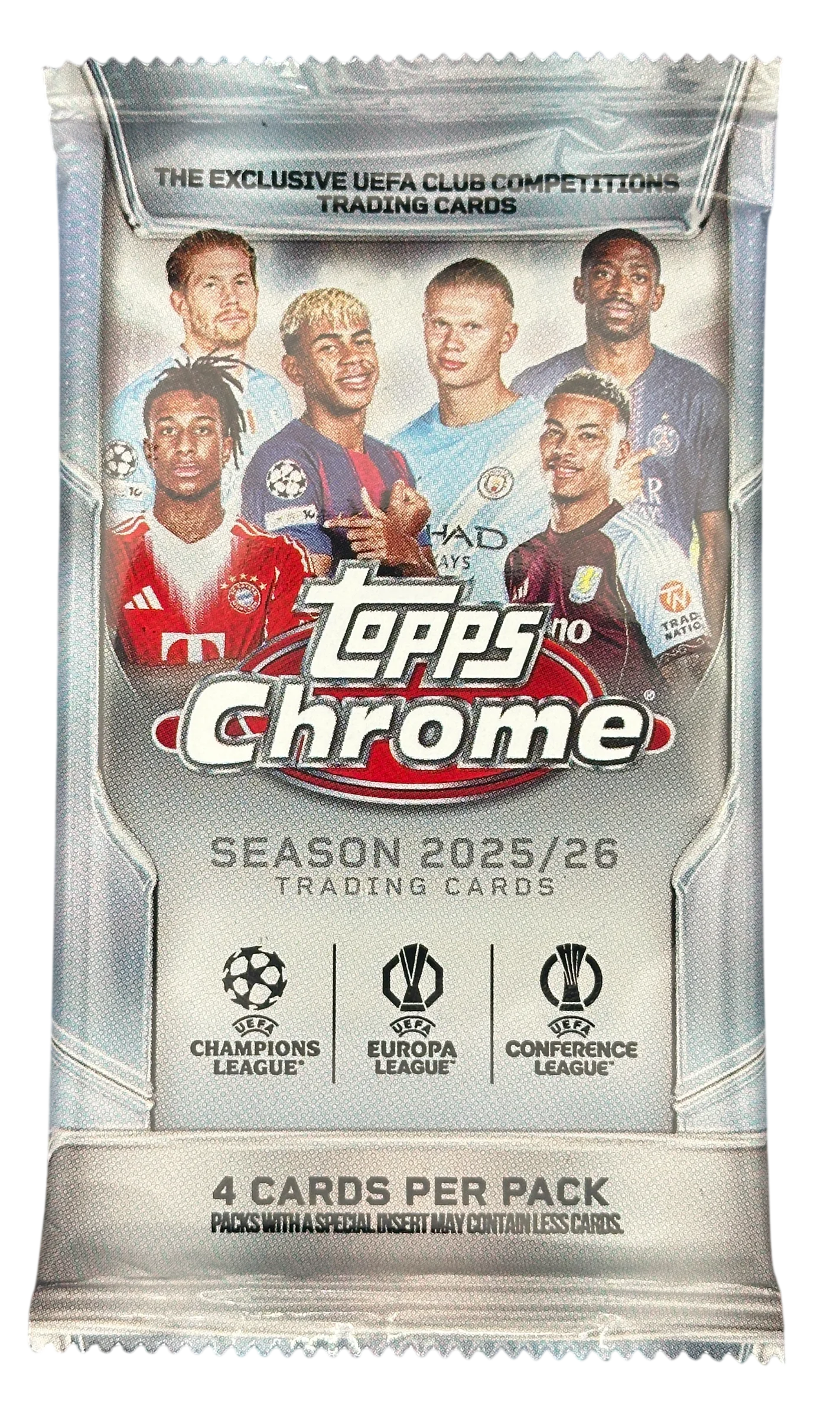 2025-26 Sobre Topps Chrome UEFA Club Competitions Value