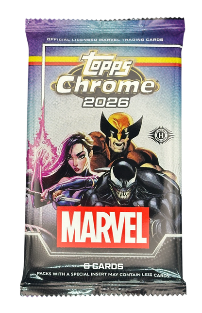 2026 Sobre Topps Chrome Marvel, Hobby