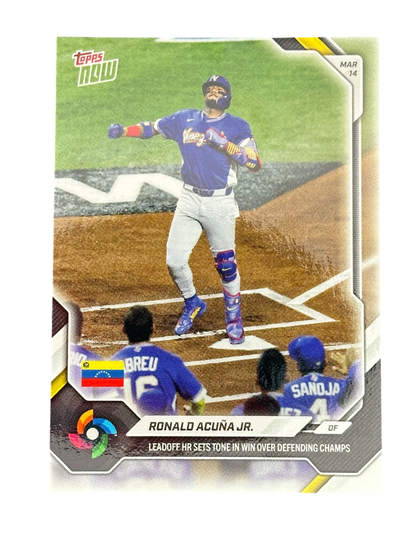 2026 Topps Now Ronald Acuña Jr