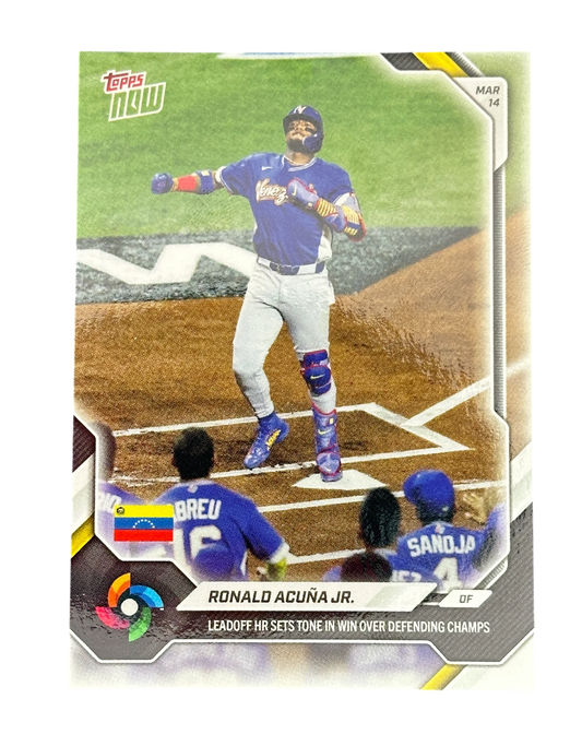 2026 Topps Now Ronald Acuña Jr