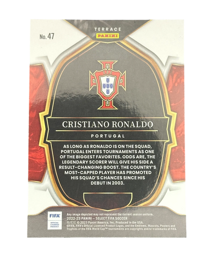 2022-23 Panini Select FIFA Soccer, Cristiano Ronaldo