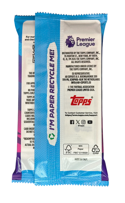 2026-2027 Sobre Topps Premier League Flagship Hobby