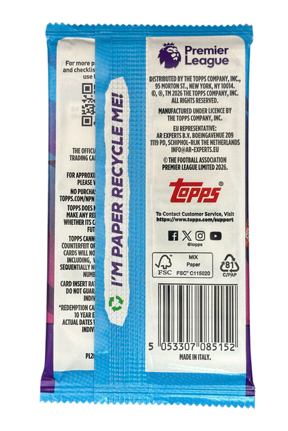 2026-2027 Sobre Topps Premier League Flagship Value