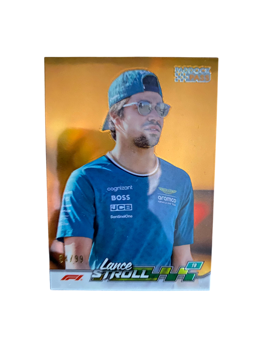 2024 Topps Paddock Pass, Lance Stroll, 4/99