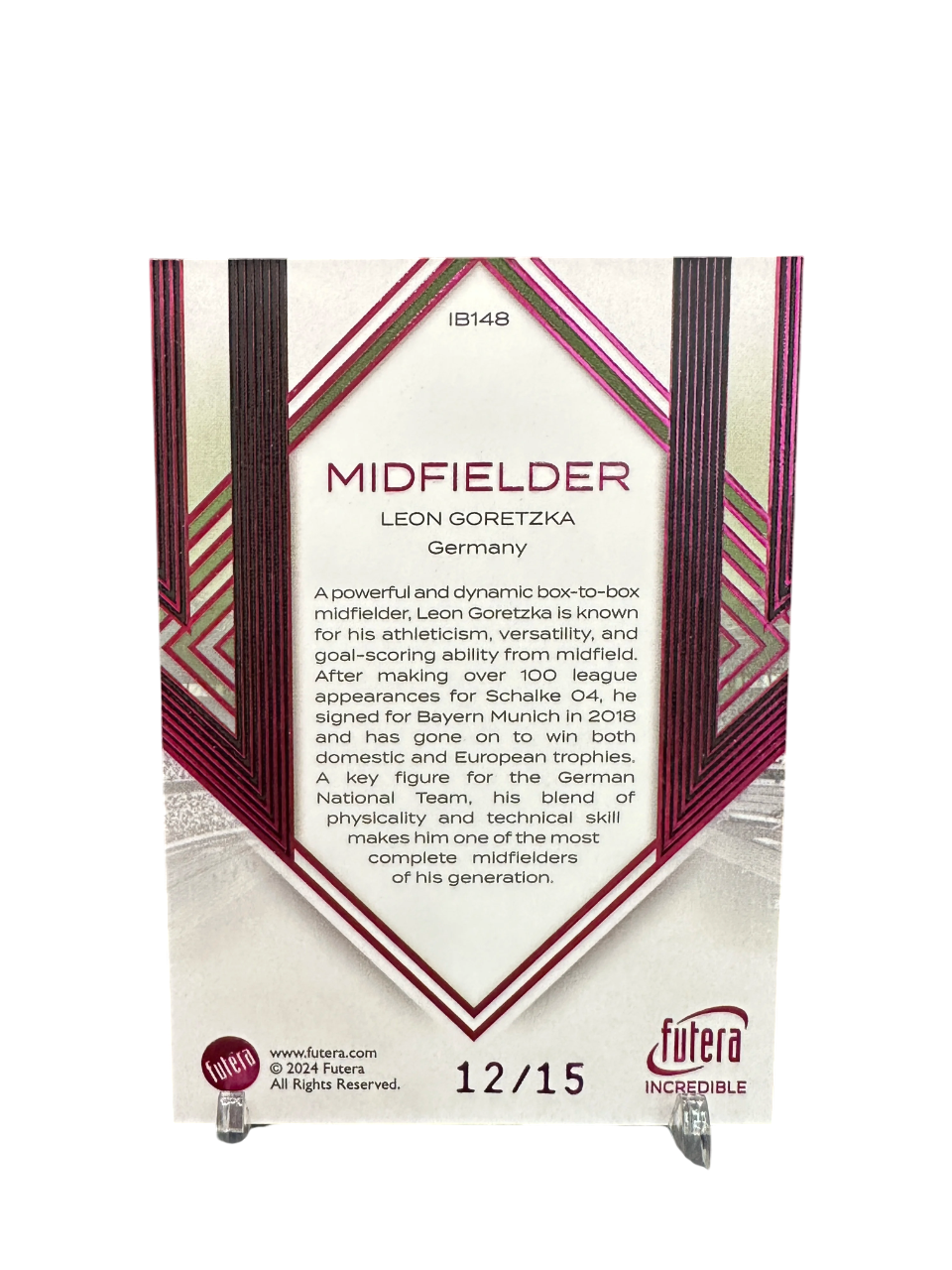 Leon Goretzka, Futera Incredible, 12-15, 2024