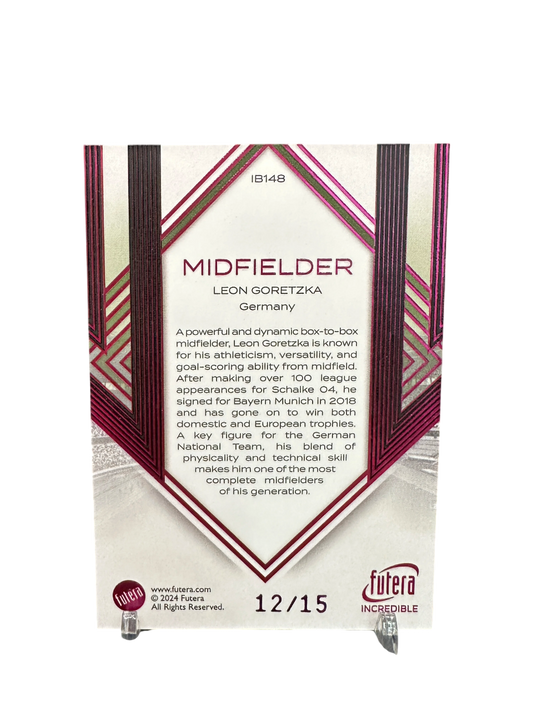 Leon Goretzka, Futera Incredible, 12-15, 2024