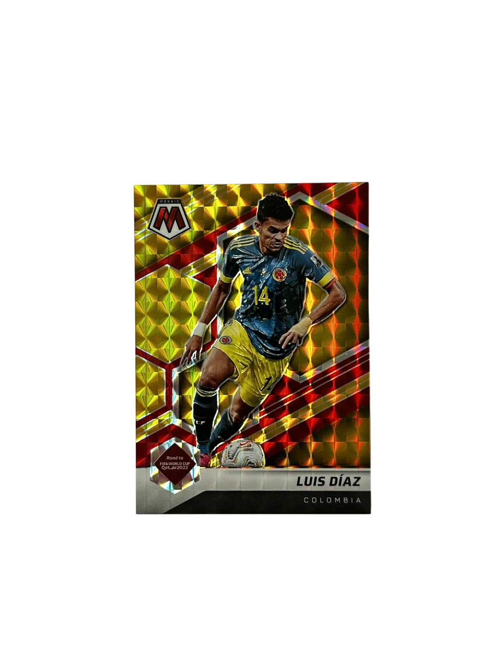 Panini Mosaic FIFA, Road to Qatar, Luis Diaz, 6-88, 2022