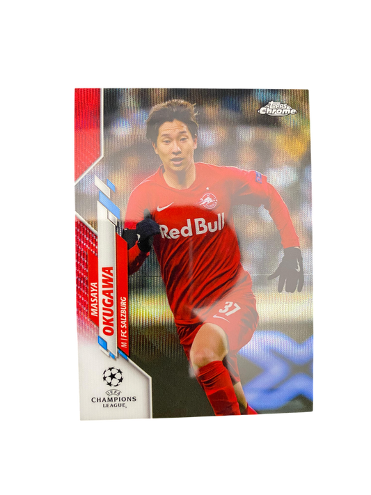 Masaya Okugawa, Topps Chrome, 3-10, 2020