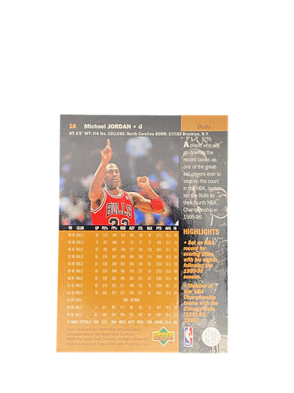 1999  Upper Deck black Michael Jordan