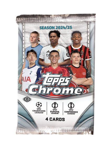 Sobre Topps Chrome UEFA Club Competitions 2024-2025