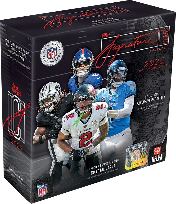 2025 Caja Topps NFL Signature, Mega
