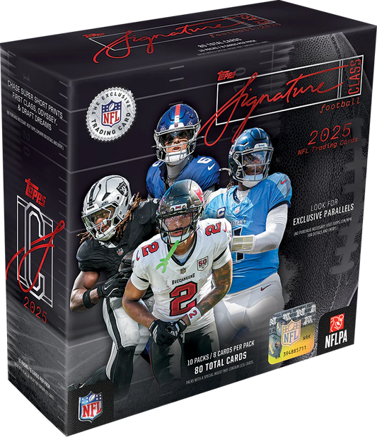 2025 Caja Topps NFL Signature, Mega