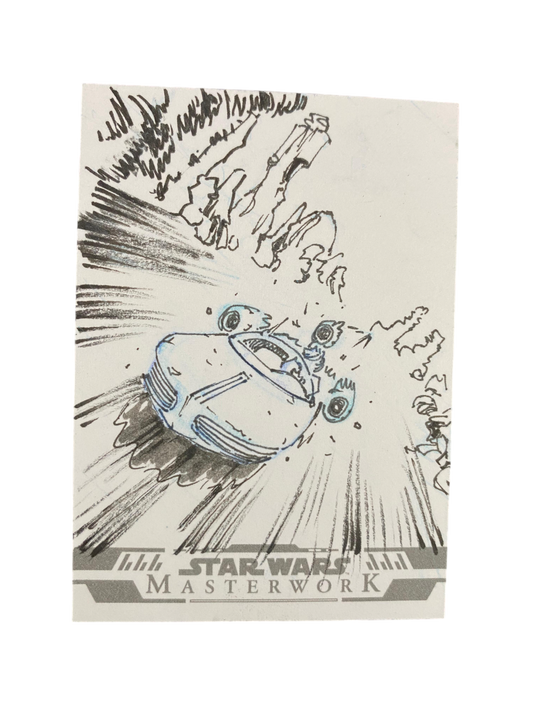Topps Star Wars Masterwork Sketch Card
