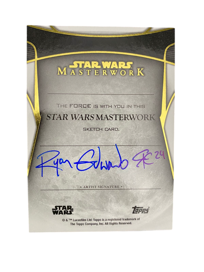 Topps Star Wars Masterwork Sketch Card