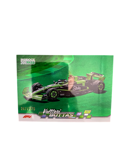 2024 Topps Paddock Pass, F1 Valteri Bottas, 247/275