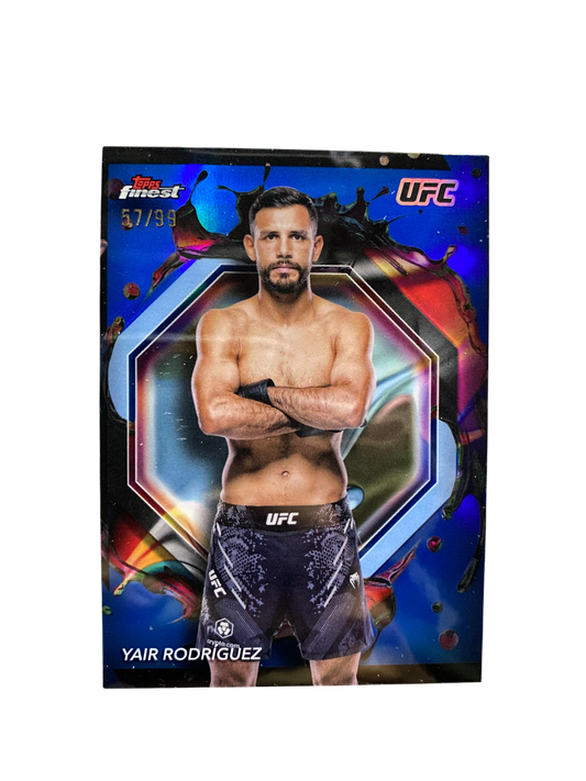 2024 Topps Finest, UFC Yair Rodriguez, /99