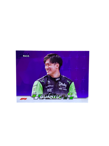 2024 Topps Paddock Pass, Zhou Guanyu, 229/275