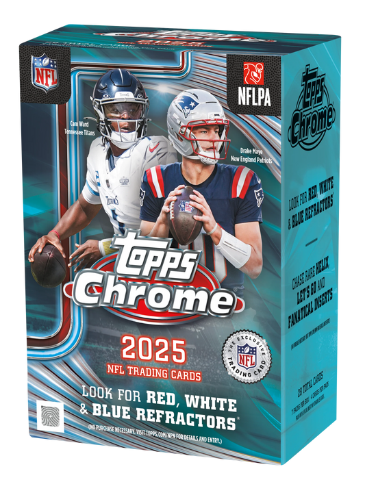 2025 Caja Topps Chrome NFL Value
