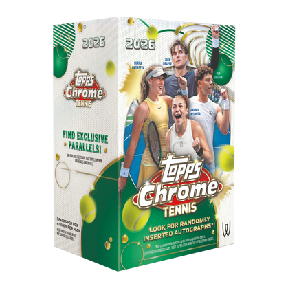 2026 Caja Topps Chrome Tennis Value - Preorden