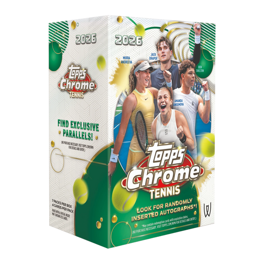 2026 Caja Topps Chrome Tennis Value - Preorden