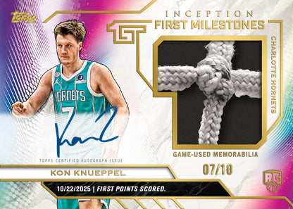 2025-26 Caja Topps Inception NBA - Preorden