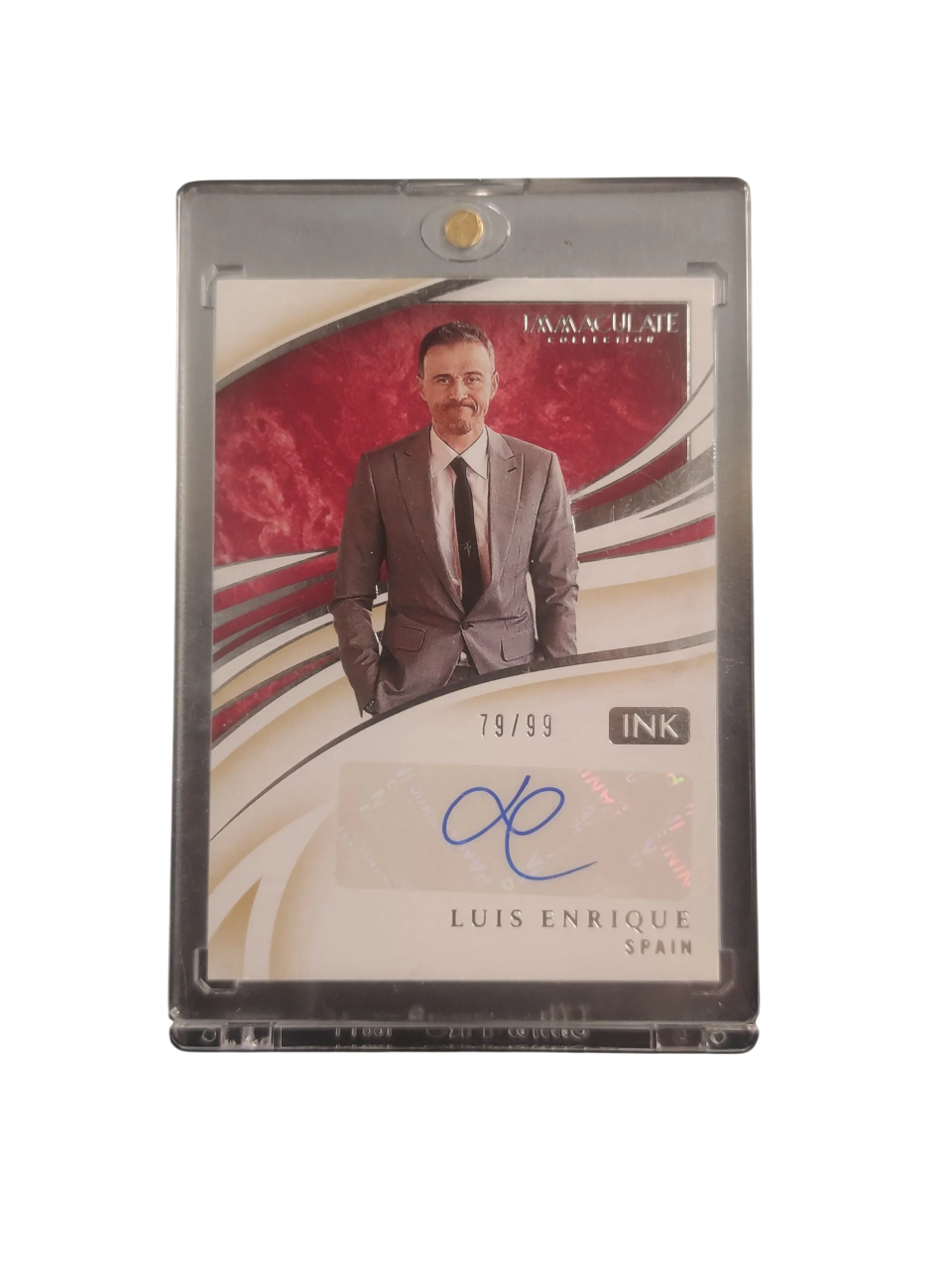 2020 Panini Immaculate Luis Enrique Autograph 79-99