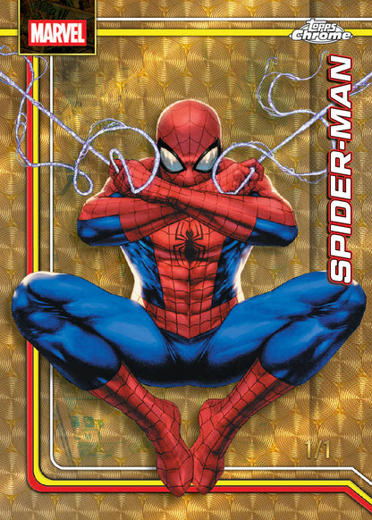 2026 Caja Topps Chrome Marvel, Hobby - Preorden