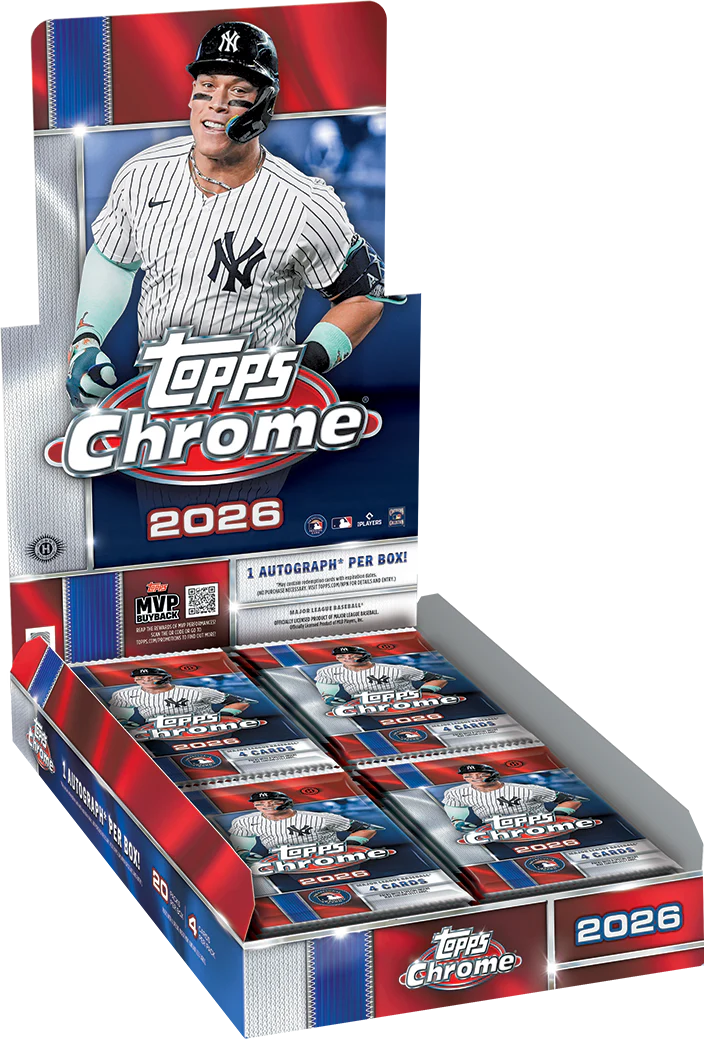2026 Caja Topps Chrome MLB Hobby - Preorden