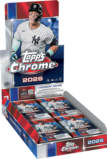 2026 Caja Topps Chrome MLB Hobby - Preorden