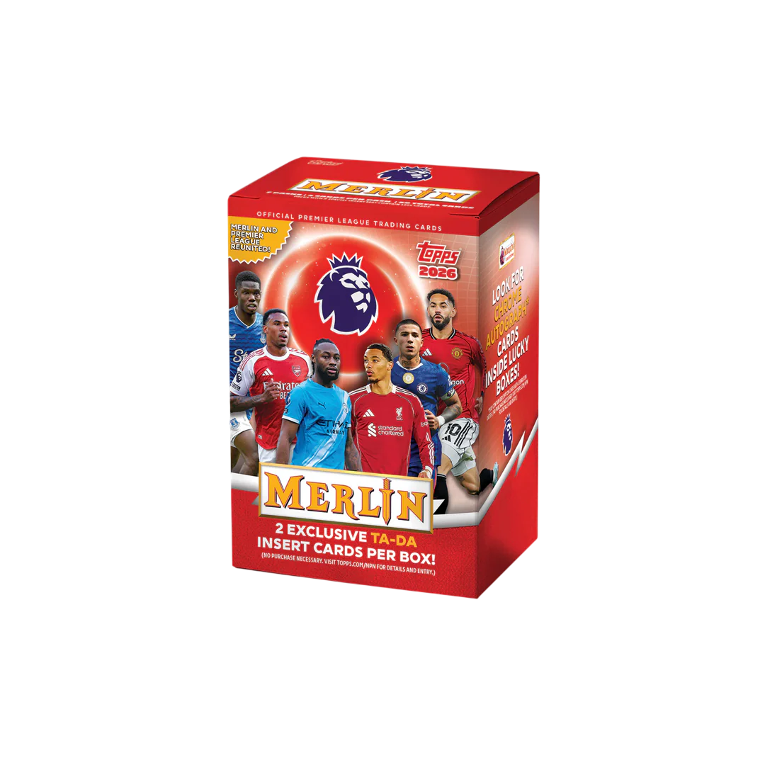 2025-26 Caja Topps Merlin Premier League, Value - Preorden